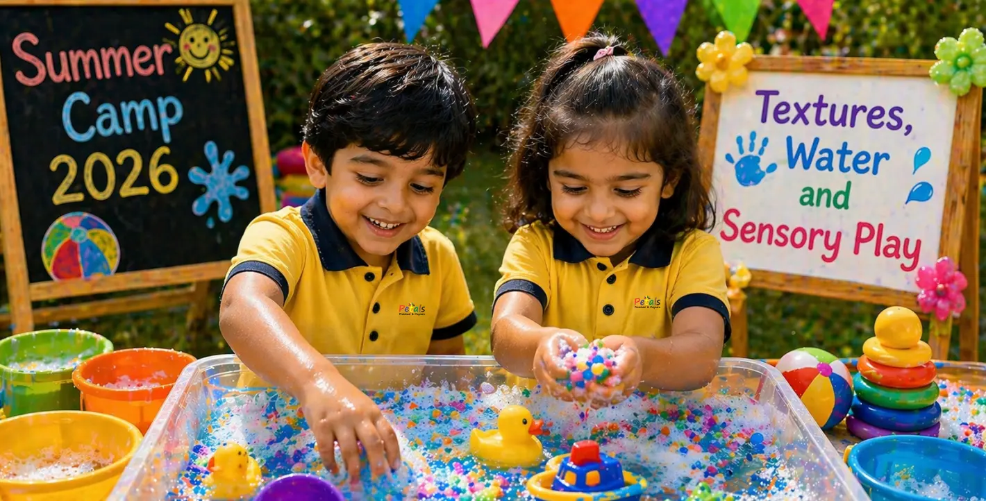 Textures Water and Sensory PlayThe Magic of Sunshine